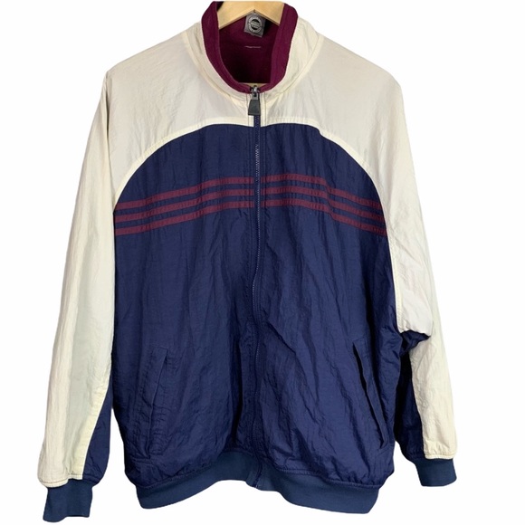 Adidas VTG Reversible Windbreaker Fleece Jacket